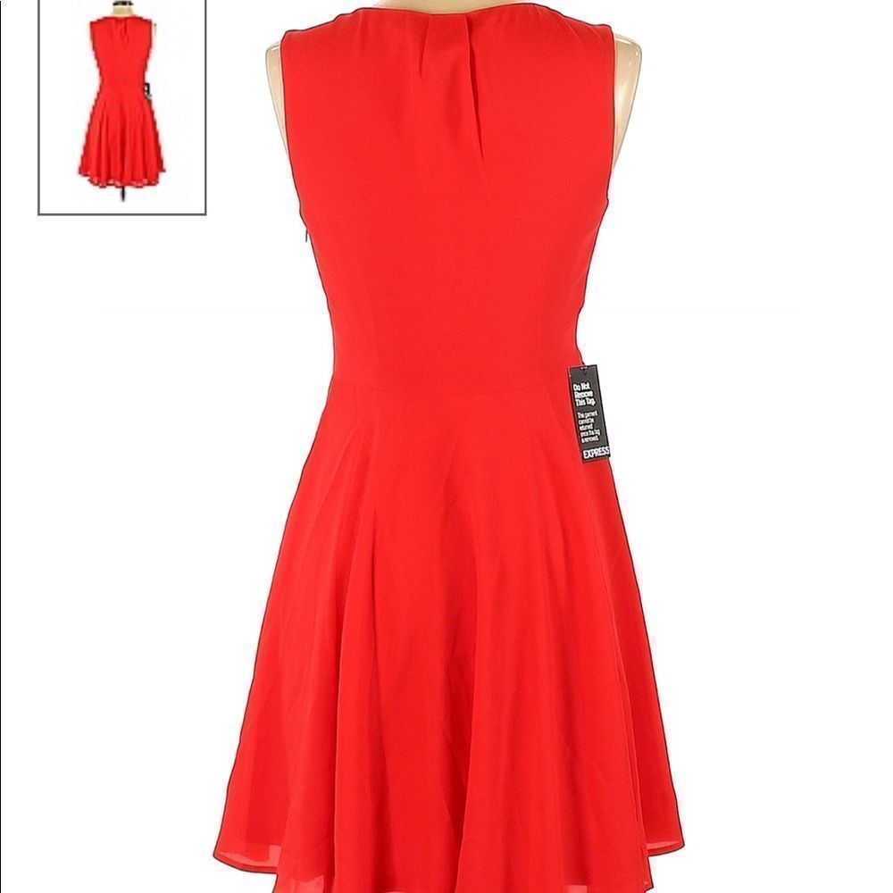Red Express Dress - Picture 2 of 9